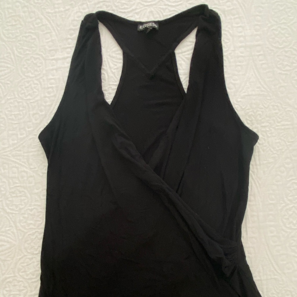 Express Low V Tank Top